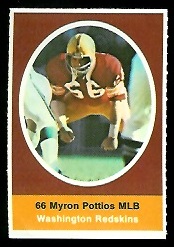 1972 Sunoco Stamps      618     Myron Pottios